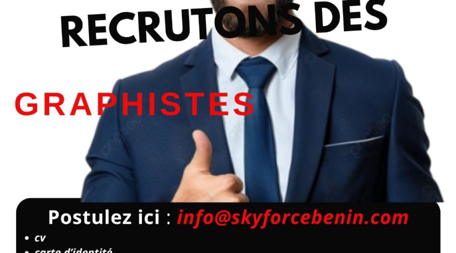 SKYFORCE Bénin recrute des graphistes