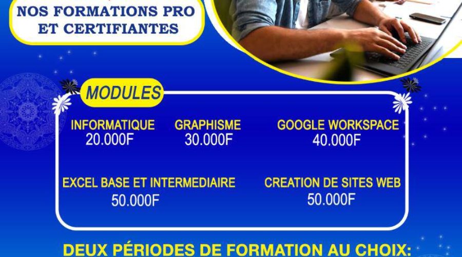 FORMATIONS PROFESSIONNELLES ET CERTIFIANTES DANS LE DIGITAL