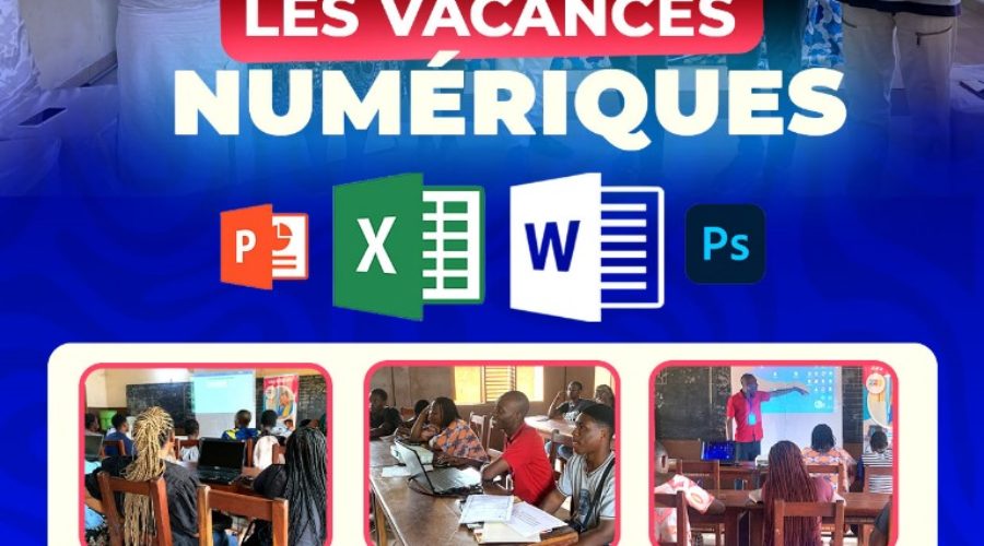 LES VACANCES NUMÉRIQUES À L’ARRONDISSEMENT DE GBEGAMEY