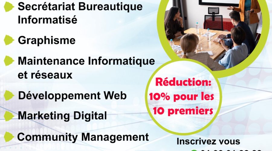 Bourses de formation 100% pratique chez D&PARTNERS