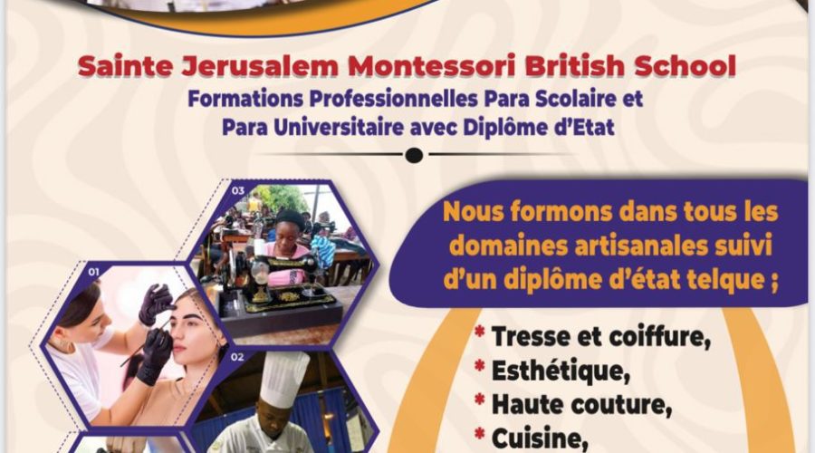 FORMATION PROFESSIONNELLE EN HAUTE COUTURE HÔTELLERIE ET RESTAURATION STYLISME ET MODÉLISME ESTHÉTIQUE