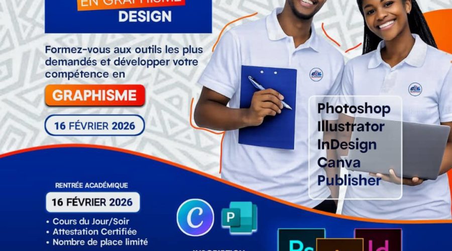 Formez-vous aux outils les plus demandés, et Développer votre compétence créative en GRAPHISME et Design