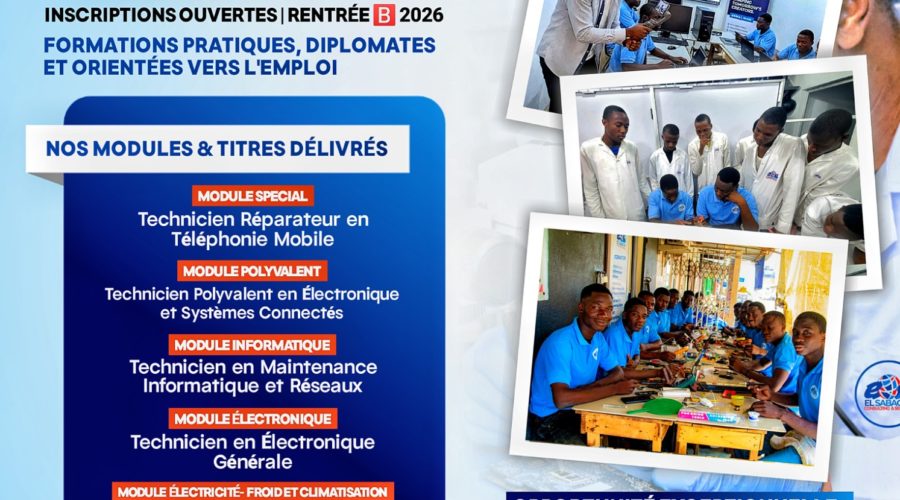 INITIATION AUX MÉTIERS D’AVENIR ÉLECTRONIQUE AVEC LE CENTRE DE FORMATION EL SABAOTH