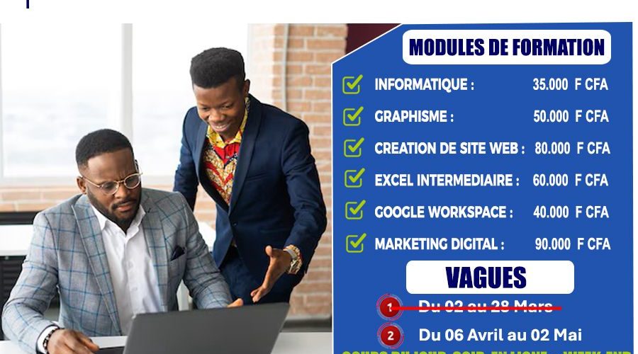MODULES DE FORMATIONS 100% PRATIQUES DANS LES TICs