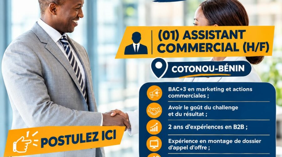 Un (e) Assistant(e) Commercial(e) (H/F)