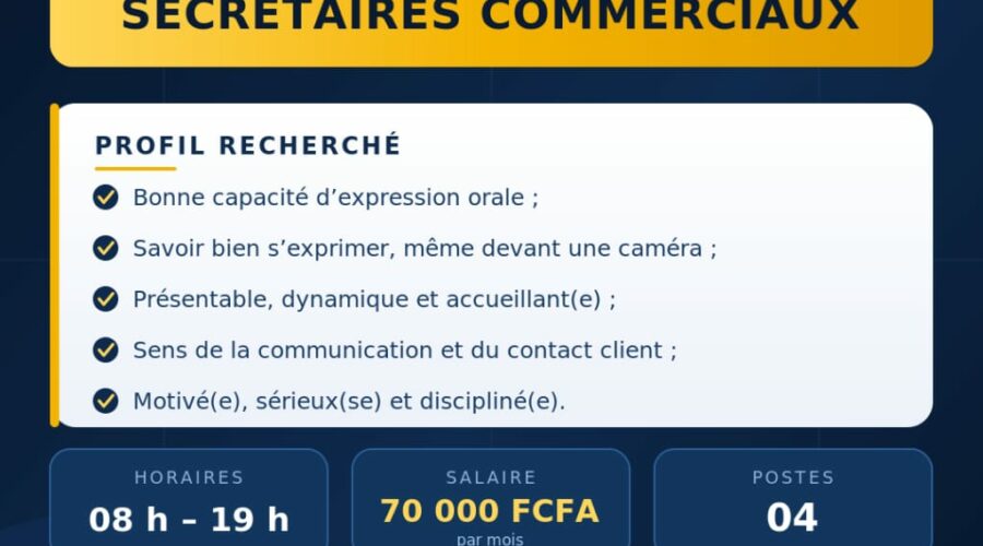 (04) Secrétaires commerciaux