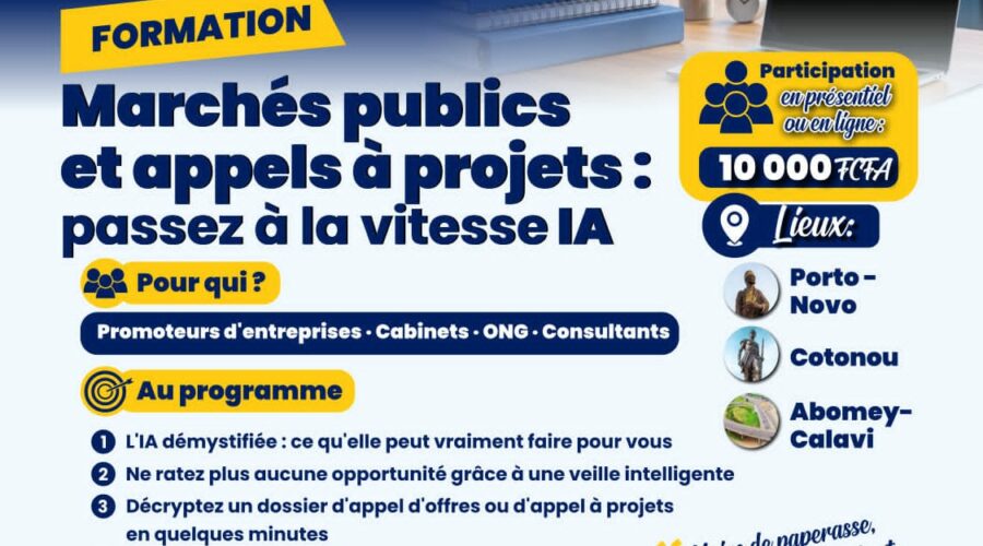 Formation –  Marchés publics et appels a projets